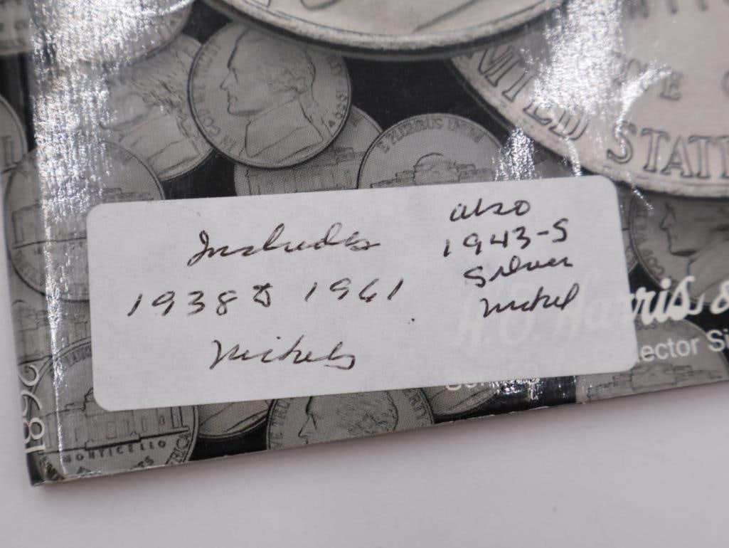Four Coin Folders Full of Jefferson Nickels - 3
