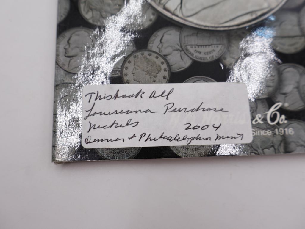 Six Full Jefferson and More Nickel Folders - 20
