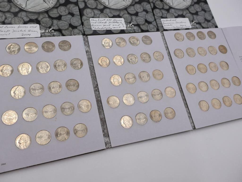 Six Full Jefferson and More Nickel Folders - 3