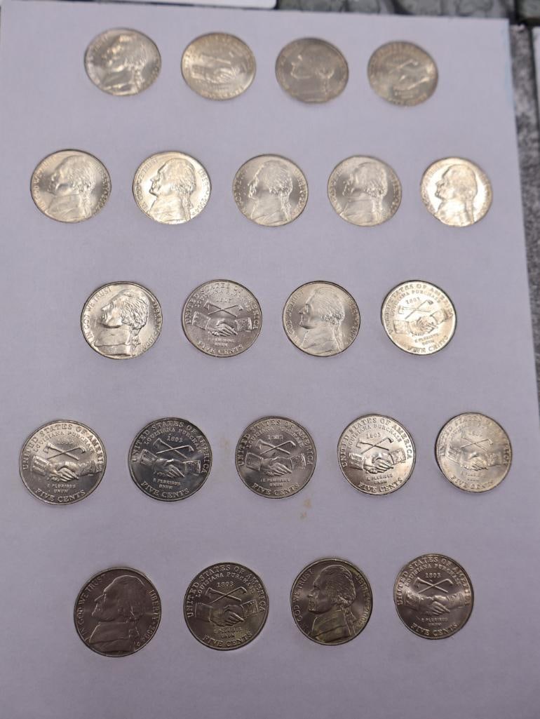 Six Full Jefferson and More Nickel Folders - 4