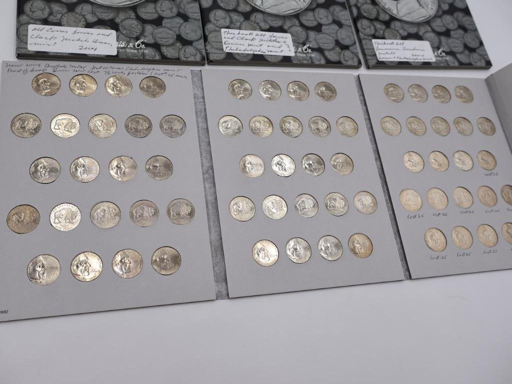 Six Full Jefferson and More Nickel Folders - 9