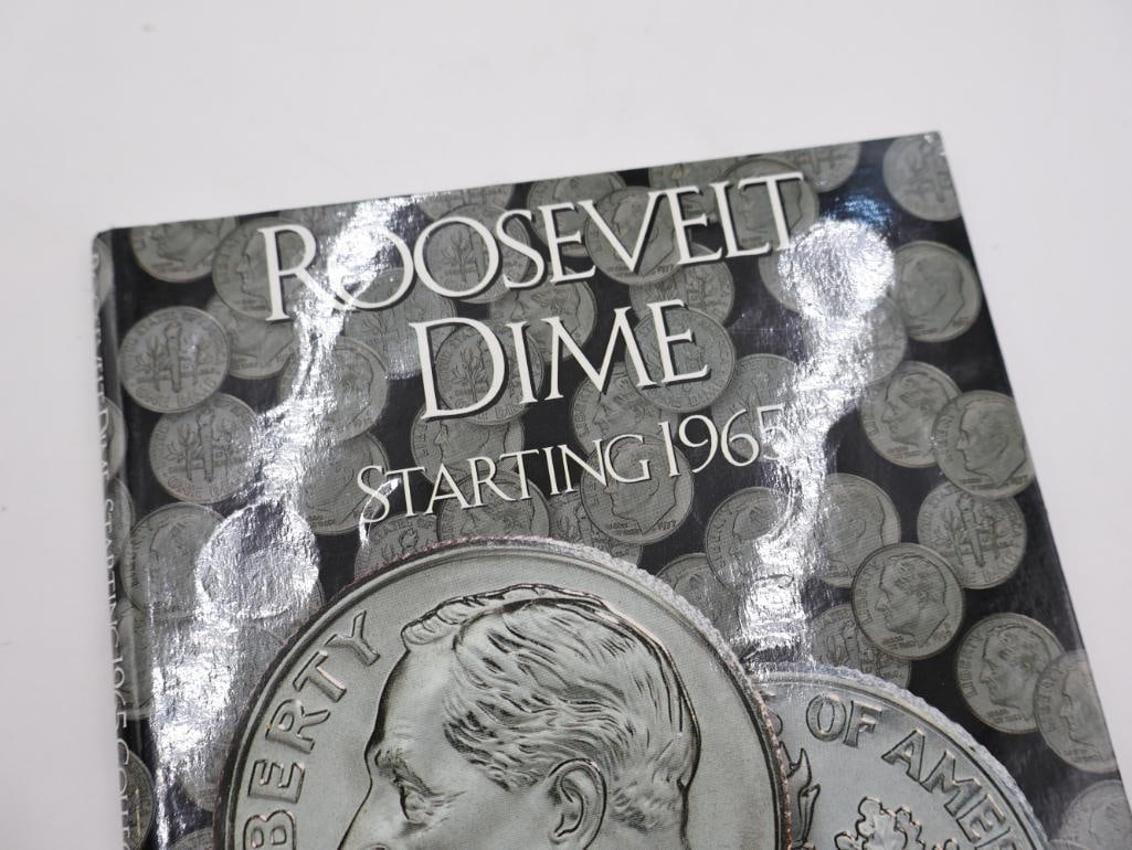 Three Roosevelt Dime Coin Folders - 12