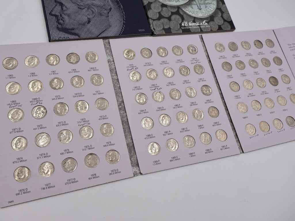 Three Roosevelt Dime Coin Folders - 3