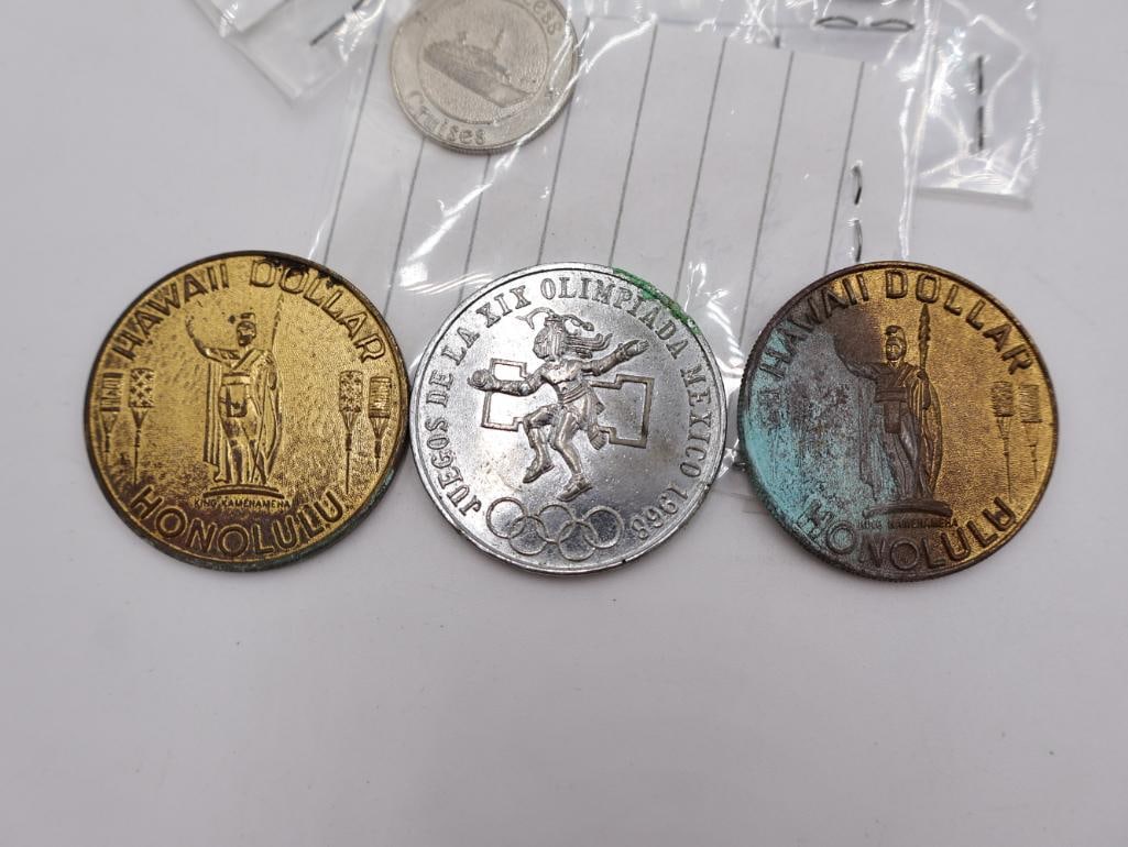1976 US Proof Set and Collectible Coins and Tokens - 12