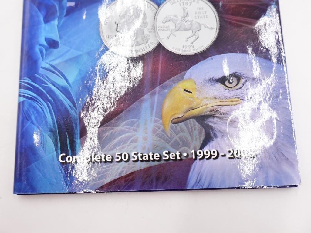 Three Statehood Quarter Coin Folders - 12