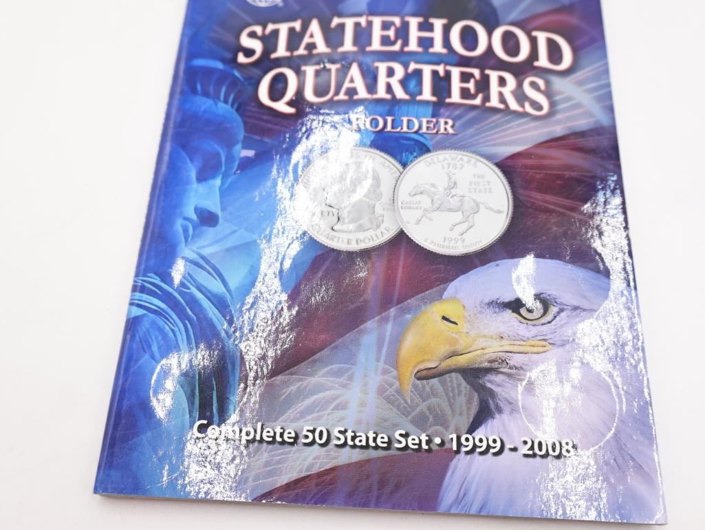 Three Statehood Quarter Coin Folders - 2