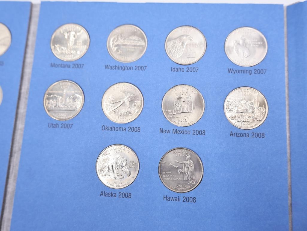 Three Statehood Quarter Coin Folders - 6