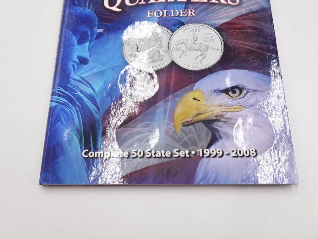 Three Statehood Quarter Coin Folders - 7