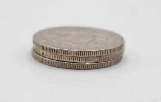 Three Benjamin Franklin Half Dollars - 3