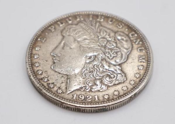 1921 Morgan Silver Dollar - 2