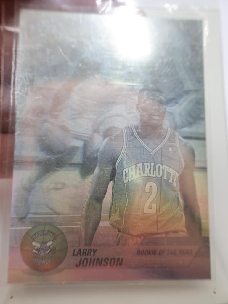 Nine Collectable NBA Sports Cards - 10