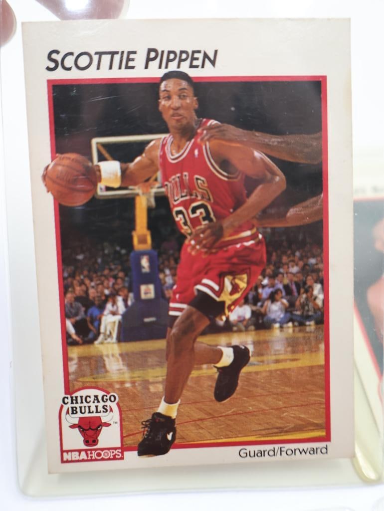 Nine Collectable NBA Sports Cards - 12