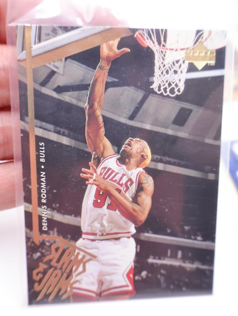 Nine Collectable NBA Sports Cards - 4