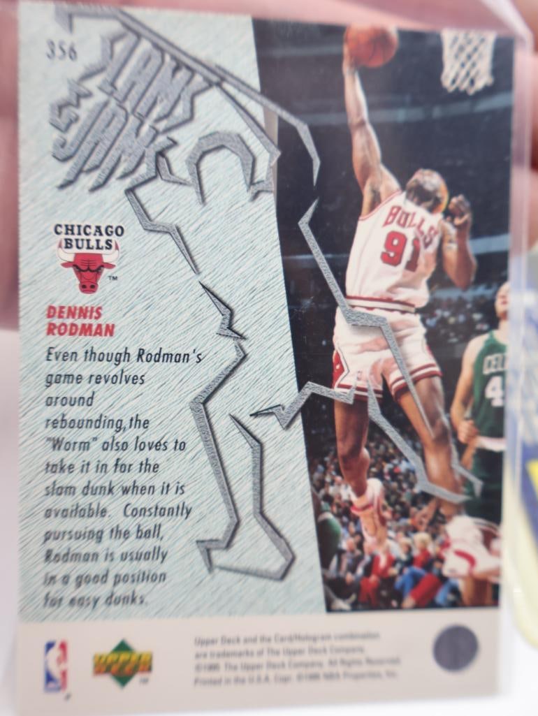 Nine Collectable NBA Sports Cards - 5