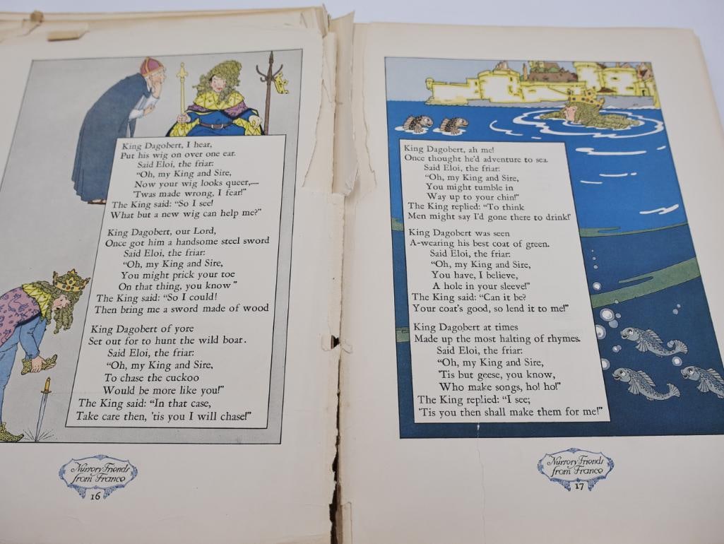 Antique 'My Travelship' Children Story Books - 10