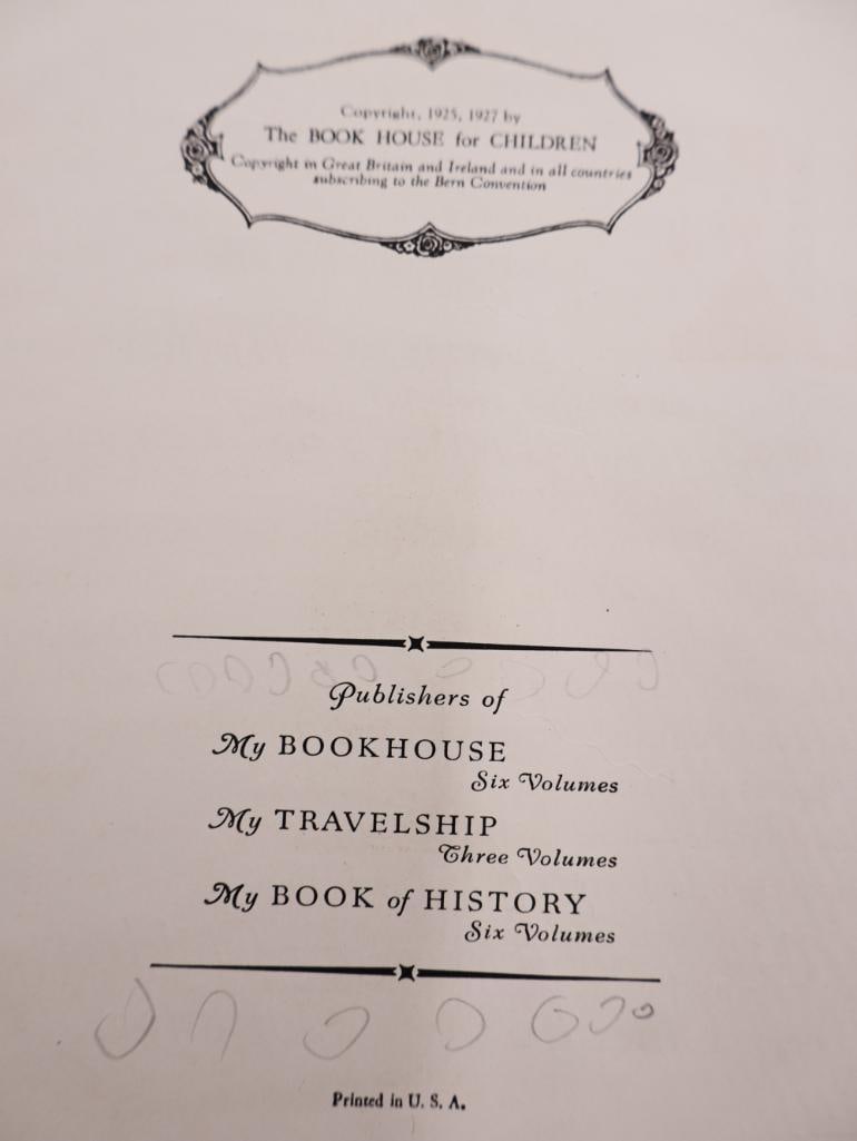 Antique 'My Travelship' Children Story Books - 6