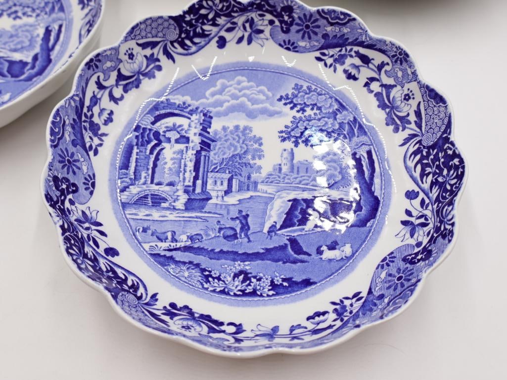Collection of Spode Blue Transferware Dishes - 10