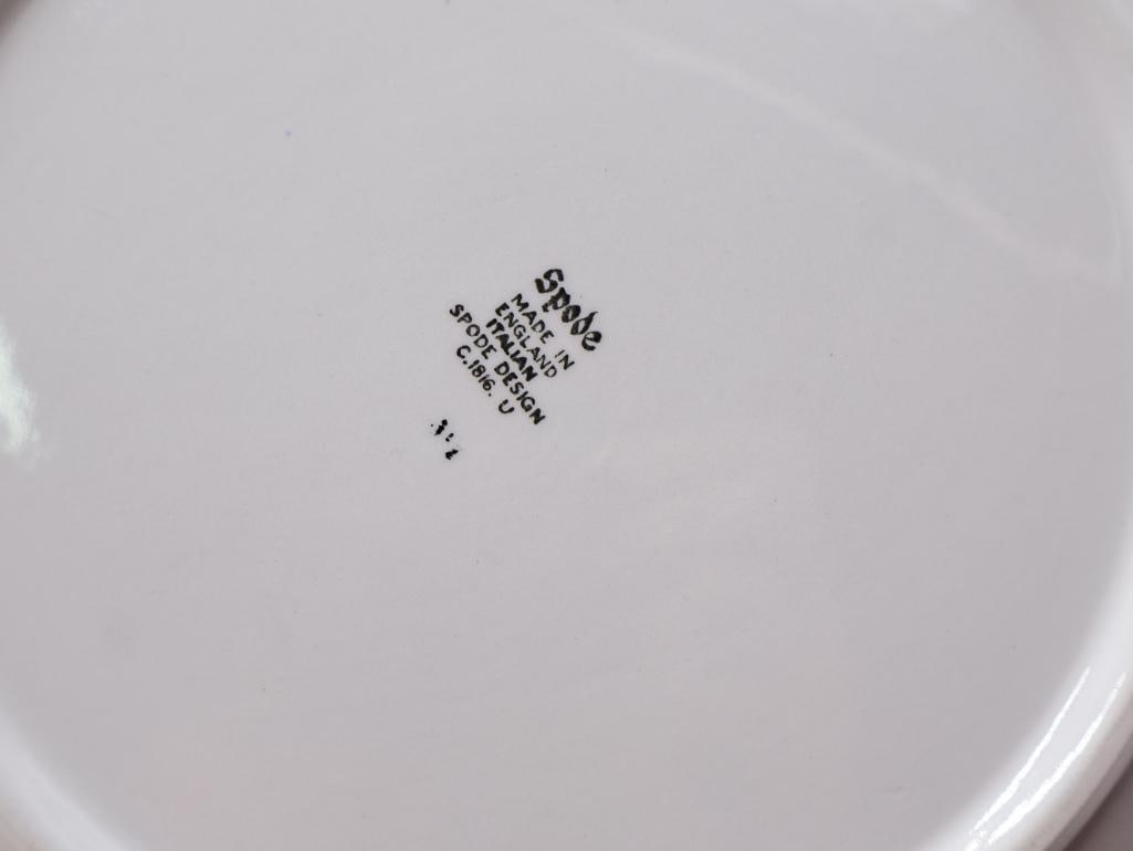 Collection of Spode Blue Transferware Dishes - 13
