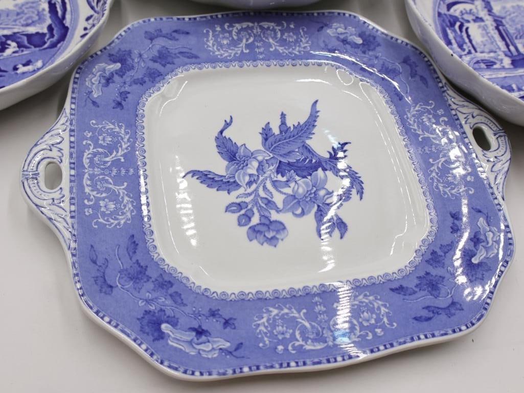 Collection of Spode Blue Transferware Dishes - 5