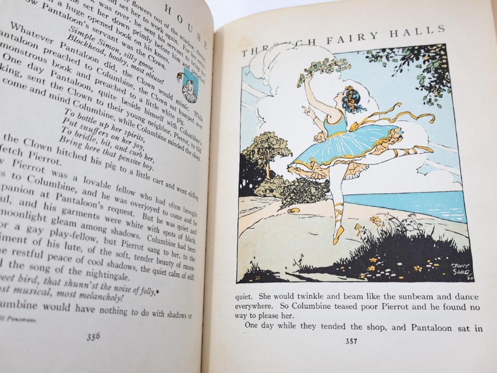 Antique 'My Bookhouse' Children Folktales Books - 11