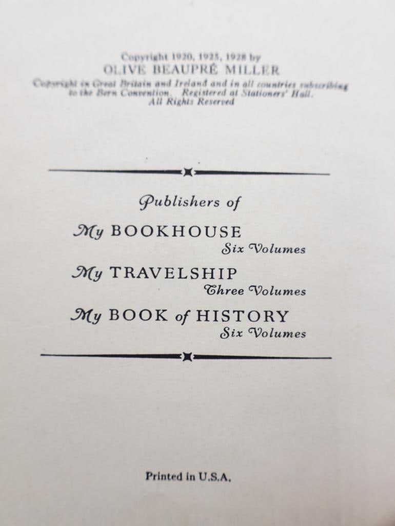 Antique 'My Bookhouse' Children Folktales Books - 16