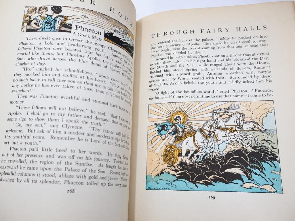 Antique 'My Bookhouse' Children Folktales Books - 7