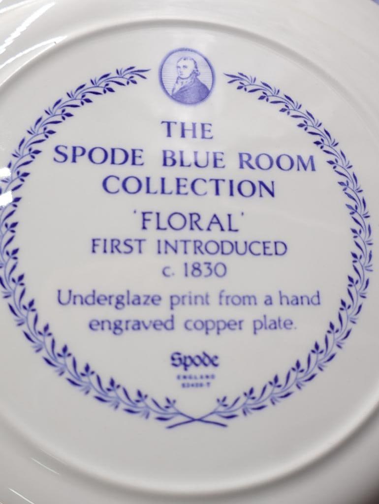 Various Spode Blue Transferware Plates - 12