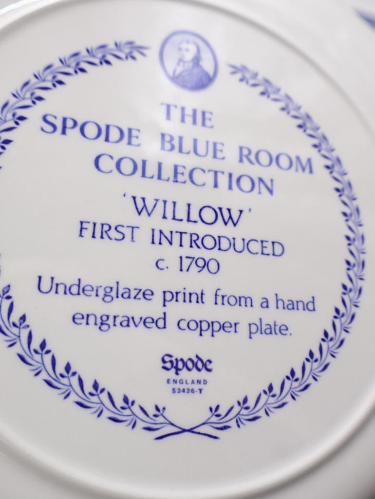 Various Spode Blue Transferware Plates - 17