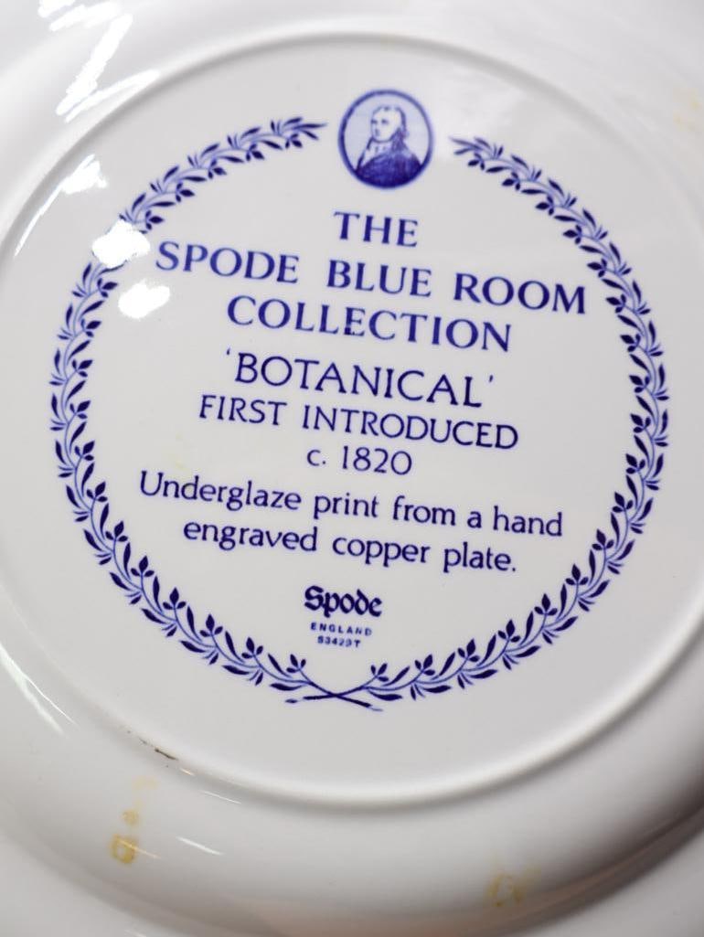 Various Spode Blue Transferware Plates - 6