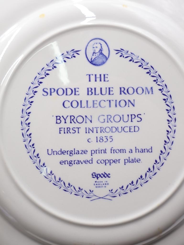 Various Spode Blue Transferware Plates - 8
