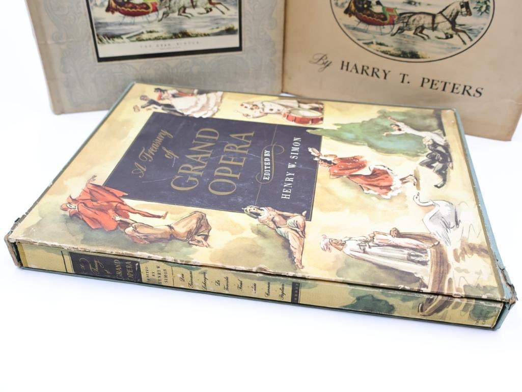 Grand Opera and Two Currier and Ives Books - 2