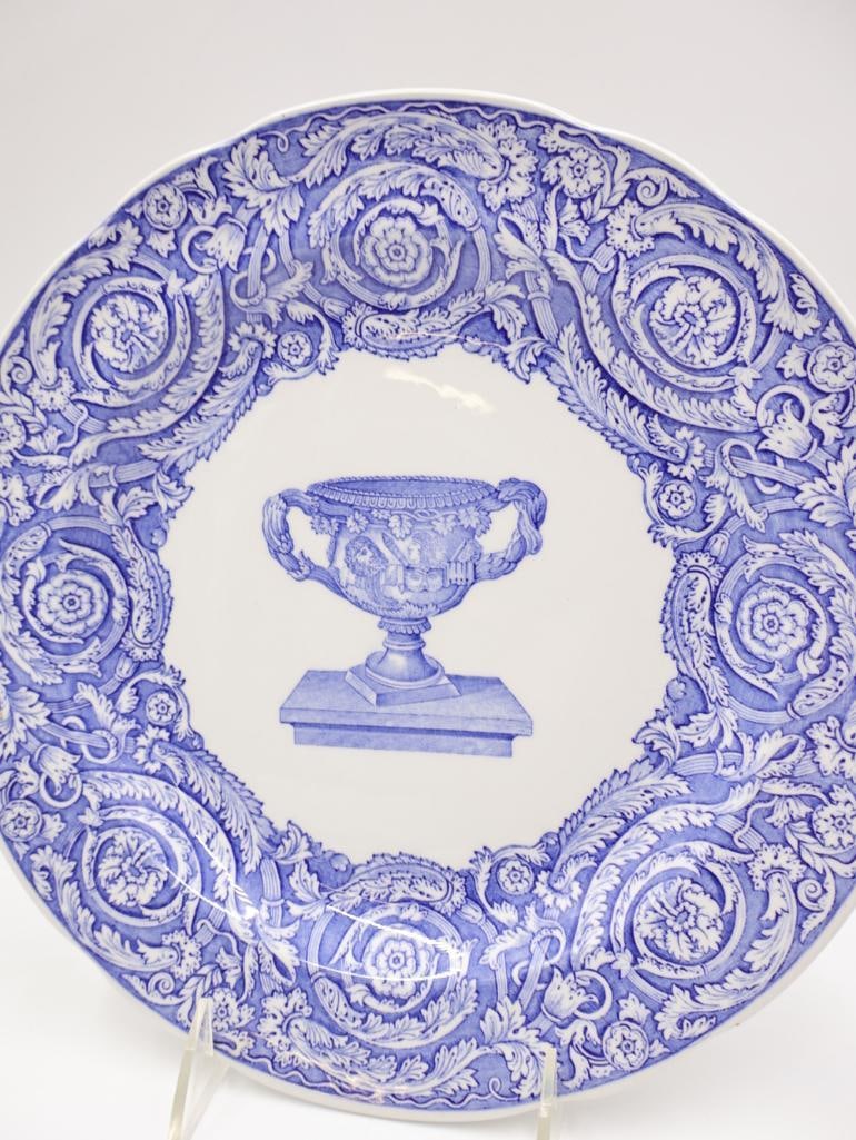 Various Spode Blue Transferware Plate Pairs and More - 13