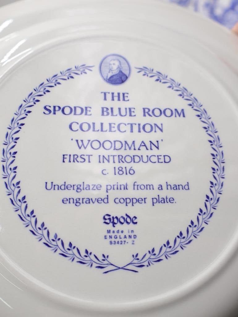 Various Spode Blue Transferware Plate Pairs and More - 4