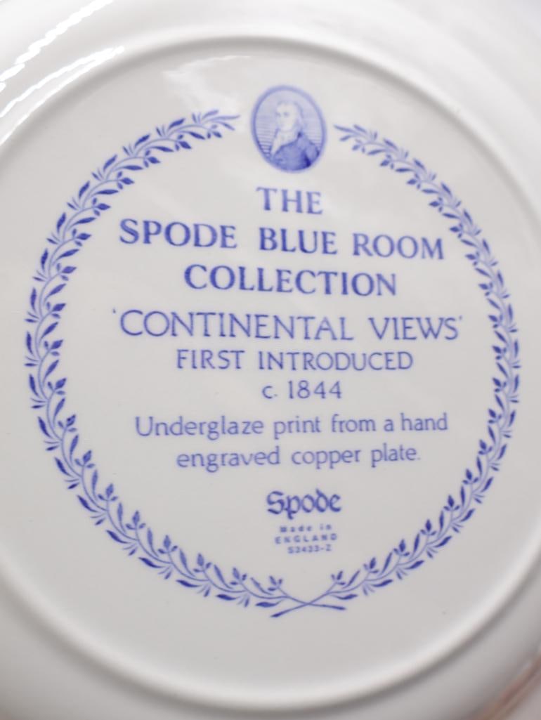 Various Spode Blue Transferware Plate Pairs and More - 8