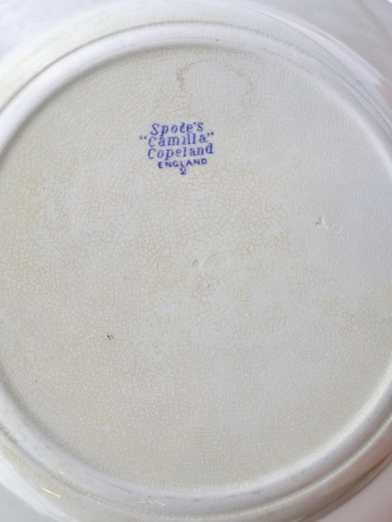 Set of Spode Blue Transferware Camilla Plates - 4