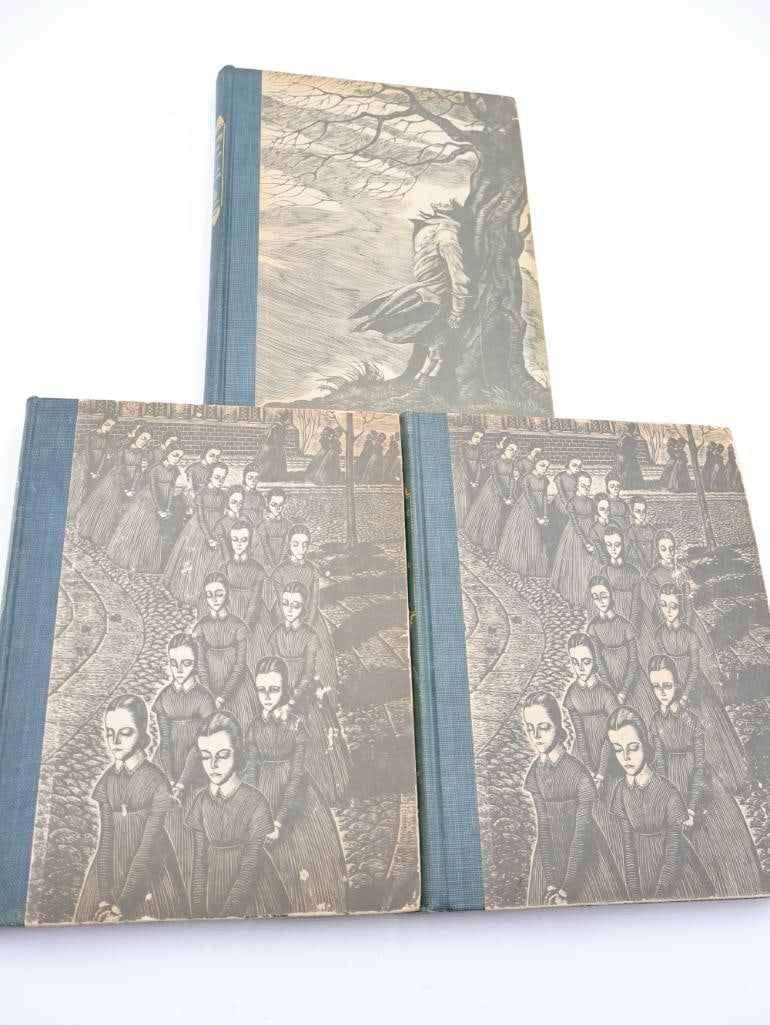 1943 Random House Set of Bronte Sister Books - 3