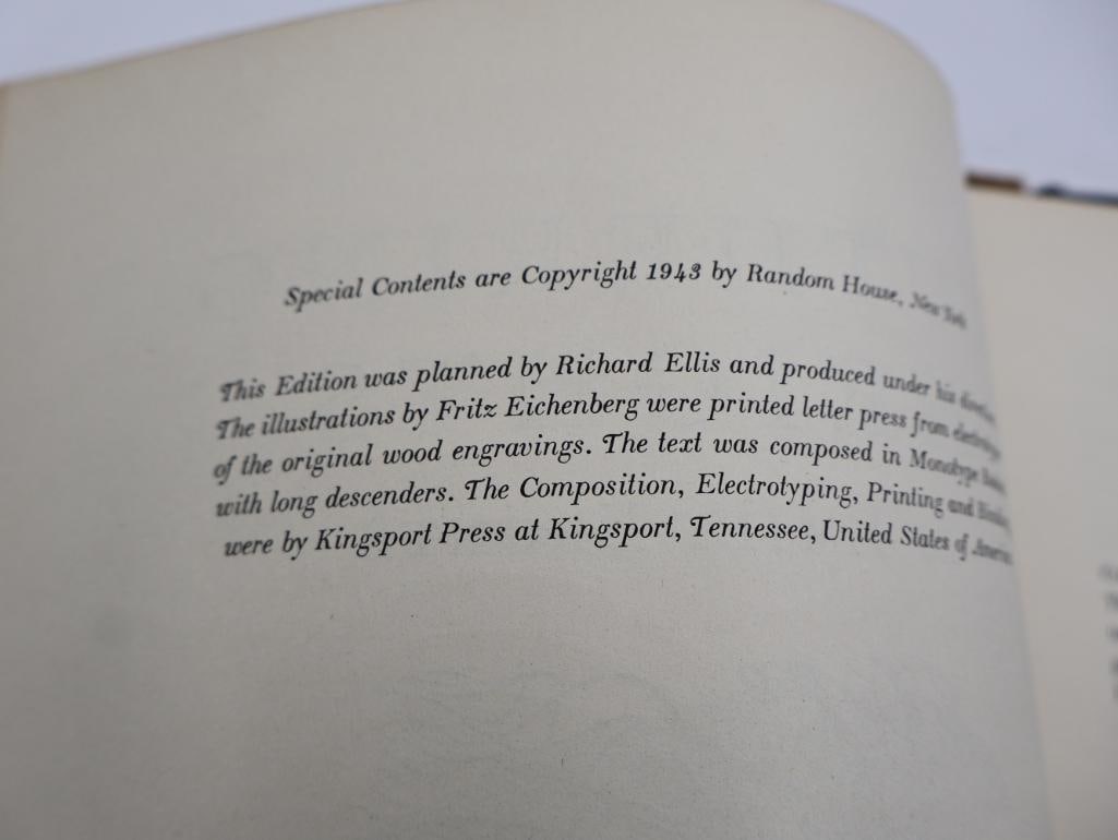 1943 Random House Set of Bronte Sister Books - 5