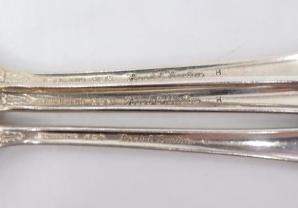 Three Sets of Sterling Silver Spoons - 10