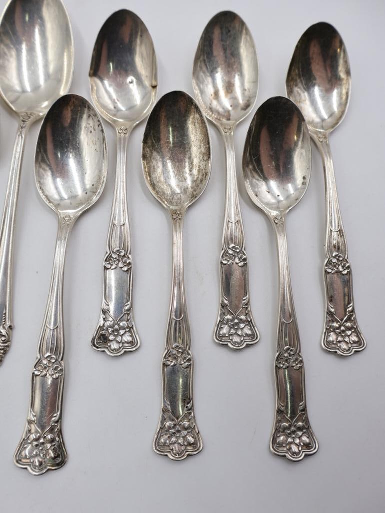 Three Sets of Sterling Silver Spoons - 3