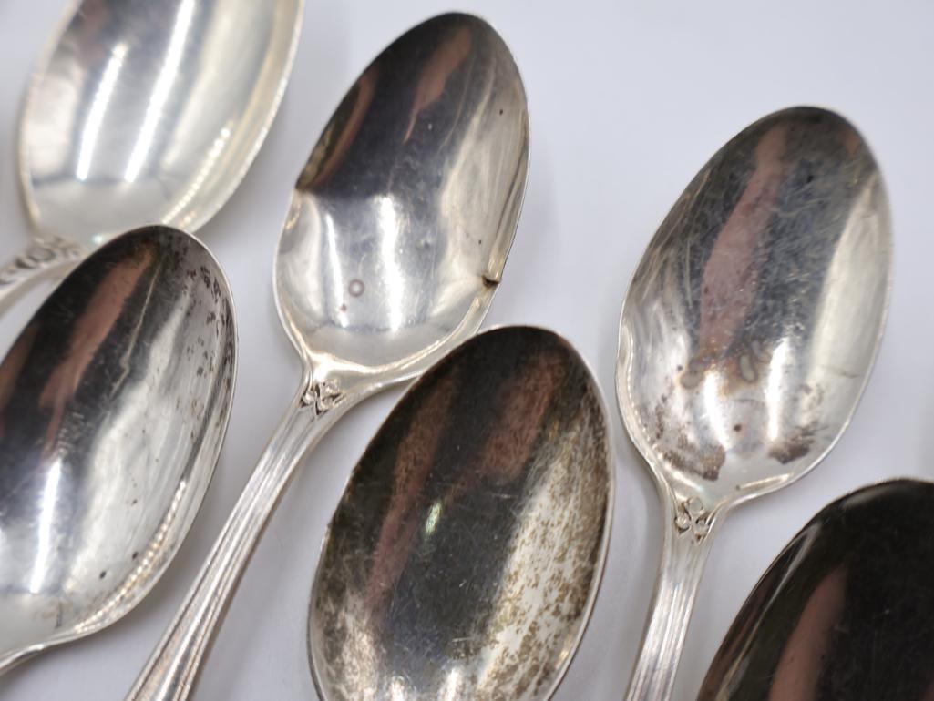 Three Sets of Sterling Silver Spoons - 4