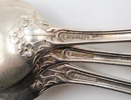 Three Sets of Sterling Silver Spoons - 6