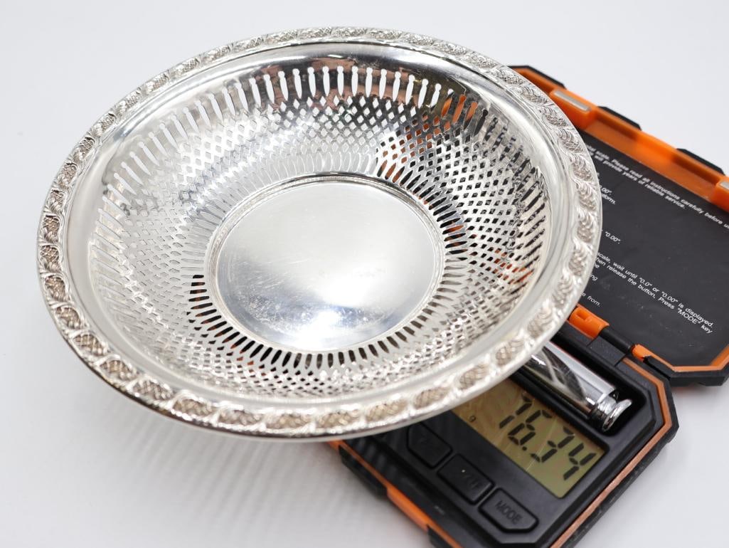 Sterling Silver Dish - 6