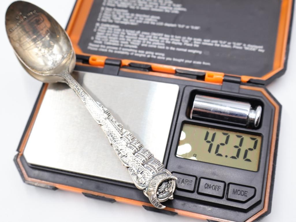 Six Sterling Silver Spoons - 11