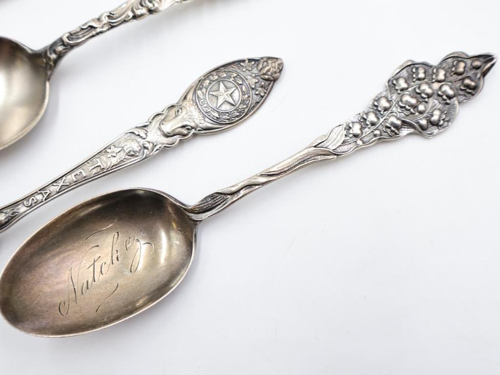 Six Sterling Silver Spoons - 3