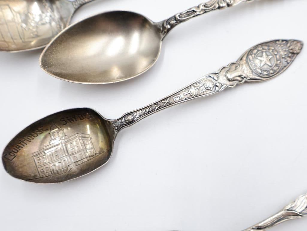 Six Sterling Silver Spoons - 4