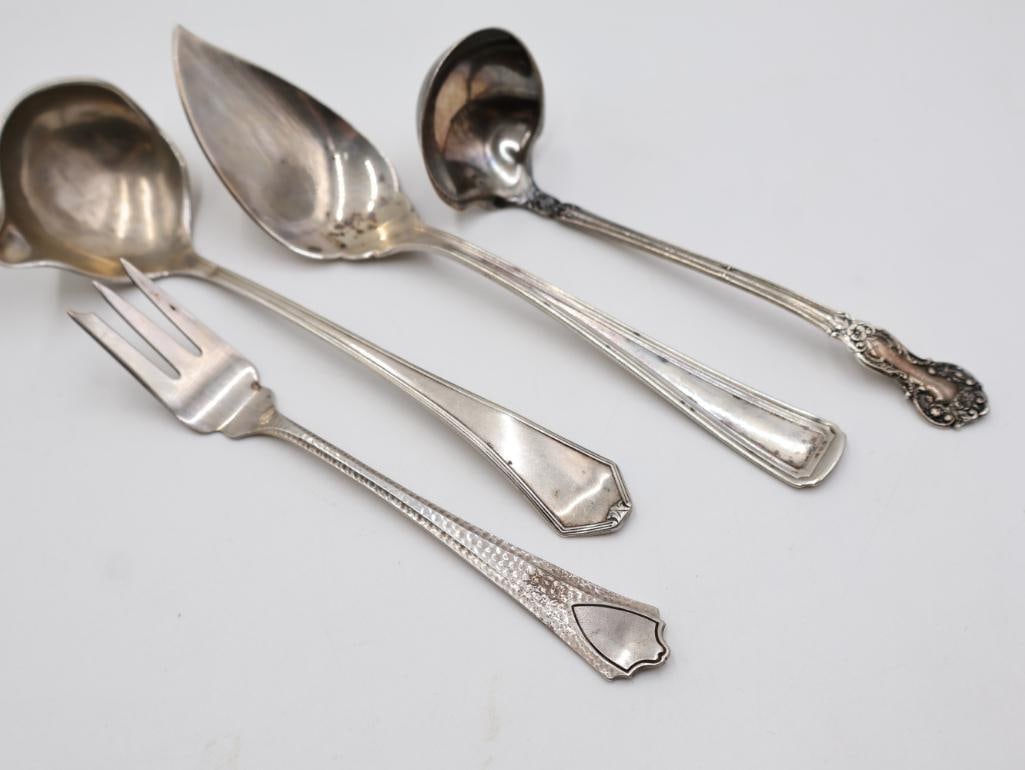 Sterling Silver Serving Utensils - 6