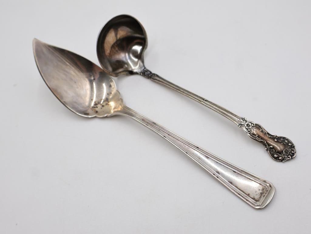 Sterling Silver Serving Utensils - 9