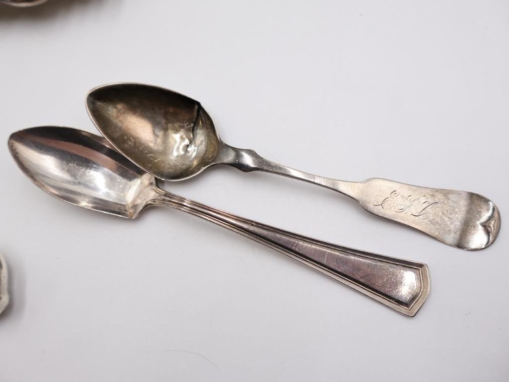 Collection of Silver Plated and Sterling Silver Handle Serving Utensils - 14