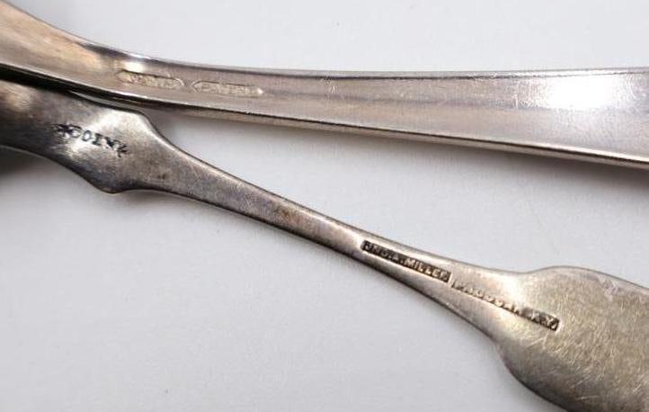 Collection of Silver Plated and Sterling Silver Handle Serving Utensils - 16
