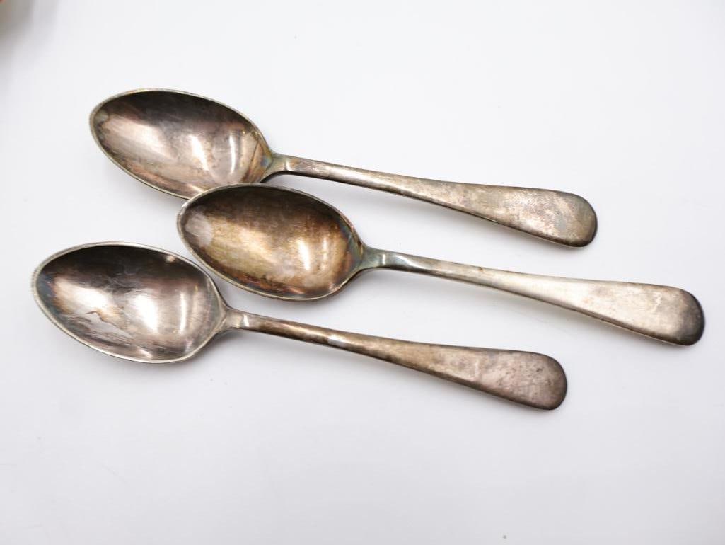 Collection of Silver Plated and Sterling Silver Handle Serving Utensils - 17
